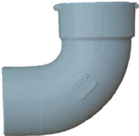 PVC Pipe Sewer & Drain Street Elbow, 90-Degree, 4-In.