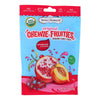 Torie and Howard Chewie Fruities - Pomegranate and Nectarine - Case of 6 - 4 oz.