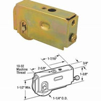 Prime-Line Gold Steel Roller Assembly 1 pc