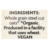 Nature's Path Organic Steel Cut Oats - Case of 6 - 30 oz.