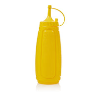 Arrow Home Products  2.25 in. W x 2.50 in. L Yellow/White  Polyethylene  Mustard Dispenser