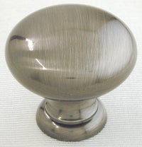 Ultra Hardware 41777 1-1/4" Pewter Trendset High Density Zinc Knob