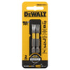 DeWalt Max Fit Slotted #10-12 X 2 in. L Power Bit S2 Tool Steel 2 pc