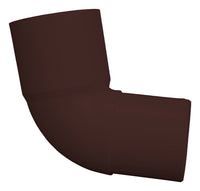 Plastmo 2.5 in. H X 2.5 in. W Brown Vinyl Downspout Elbow