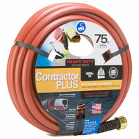 Garden Hose, Farm & Ranch Duty, 450 PSI, Dark Red, 3/4-In. x 75-Ft.