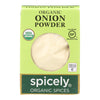 Spicely Organics - Organic Onion Powder - Case of 6 - 0.4 oz.