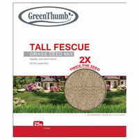 Tall Fescue Grass Seed Mix, 25-Lbs., Covers 6,250 Sq. Ft.