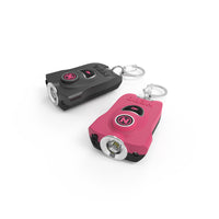 Nebo MYPAL 400 lm. Black/Pink LED Flashlight with Key Ring (Pack of 12)