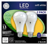 LED Light Bulbs, Frosted Soft White, 12-Watts, 1100 Lumens. (Pack of 4)