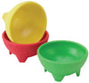 Imusa Assorted Color Plastic Salsa Bowls 5 in. Dia.