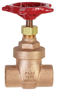 B&K ProLine 1 in.   Sweat Brass Gate Valve