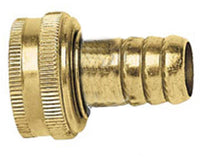 Hose Stem Replacement, 3/4-In. Female, Brass