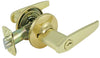 Ultra Security Polished Brass Entry Lever KW1 1-3/4 in.