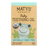 Maty's - Baby Teething Oil - Case of 4 - .75 FZ