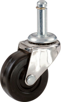 Shepherd Hardware 2-1/2 in. D Swivel Soft Rubber Caster 85 lb 1 pk