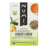 Numi Tea Organic Tea - Decaf Ginger Lemon - Case of 6 - 16 Bags