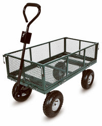 4-Wheel Mesh Garden Cart