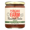 Poblano Farm - Roasted Salsa - Medium Heat - Case of 12 - 16 oz.