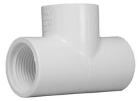 Genova Products 35458 1" PVC Sch. 40 Female Tees (Pack of 10)