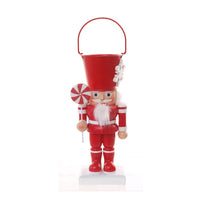 Celebrations  Red/White  Nutcracker Tabletop  Christmas Decor (Pack of 12)