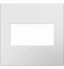 Legrand Adorne White 2 gang Thermoplastic GFCI/Rocker Wall Plate 1 pk