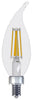 GE Refresh CAC E12 (Candelabra) LED Bulb Daylight 60 Watt Equivalence 4 pk