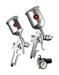 Performance Tool 0 psi Aluminum HVLP Spray Gun Kit