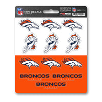 NFL - Denver Broncos 12 Count Mini Decal Sticker Pack