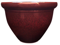 Akro Mils Pza12000y35 12 Warm Red Speckle Pizzazz Planter