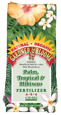 Palm & Tropical Fertilizer, 4-6-4 Formula, 4-Lbs.