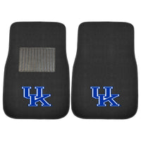 University of Kentucky Embroidered Car Mat Set - 2 Pieces