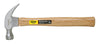 Stanley 13 oz Smooth Face Nailing Claw Hammer 3-7/8 in. Wood Handle