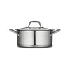 Prima 5 Qt Stainless Steel Covered Dutch Oven