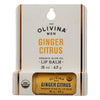 Olivina Men - Lip Balm Ginger Citr - .15 OZ