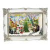 Mr. Christmas LED Animated Shadowbox Village Indoor Christmas Decor