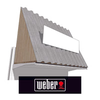 Retail First 38 in. H x 16 in. W x 3 in. L Assorted Weber Canopy Topper Plastic