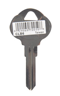 Hy-Ko Traditional Key Automotive Key Blank Double sided For The Club (Pack of 10)