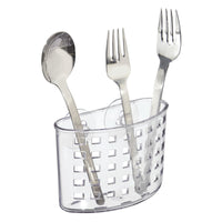 iDesign Clear Plastic Flatware Holder