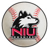 Northern Illinois University Baseball Rug - 27in. Diameter