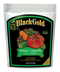 Black Gold Tomato And Vegetable Fertilizer 4-5-3 Granules 4 Lb.