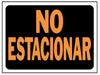 Hy-Ko Spanish Black Informational Sign 9 in. H x 12 in. W (Pack of 10)