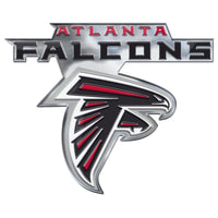 NFL - Atlanta Falcons Script Heavy Duty Aluminum Color Emblem