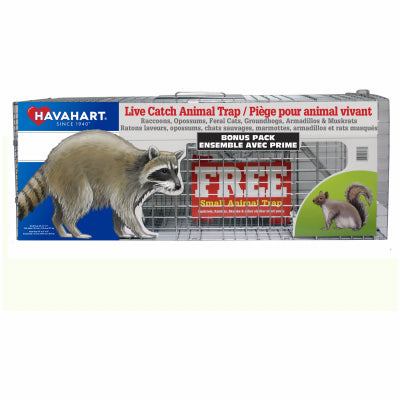 Havahart Large Live Catch Cage Trap For Cats and Raccoons 1 pk