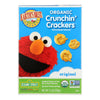 Earth's Best Organic Original Sesame Street Crunchin' Crackers - Case of 6 - 5.3 oz.