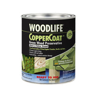 Woodlife CopperCoat Green Water-Based Wood Preservative 1 qt.