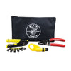 Klein Tools 12.60 in. L Black Coax Cable Installation Kit 12 Ga.