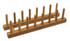 Totally Bamboo 15 in. L X 4 in. W X 3.8 in. H Brown Bamboo Dish Rack