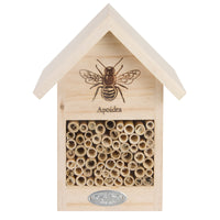 Bee House Wood 9"