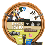 Swan Deck and Patio 5/8 in. D X 50 ft. L Premium Grade Brown Hose