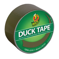 Duck 1.88 in. W X 20 yd L Olive Solid Duct Tape